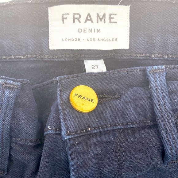 FRAME Ali High-Rise Skinny Cigarette Jeans - Picture 6 of 8